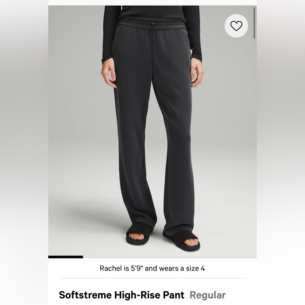 Lululemon soft stream pants size 0
